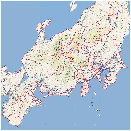 map_関東-近畿